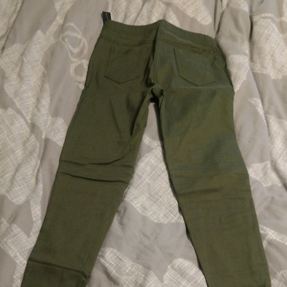 Moto skinny pants - olive - Picture 3 of 4